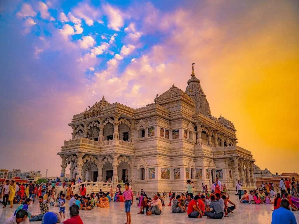 prem mandir vrindavan 1